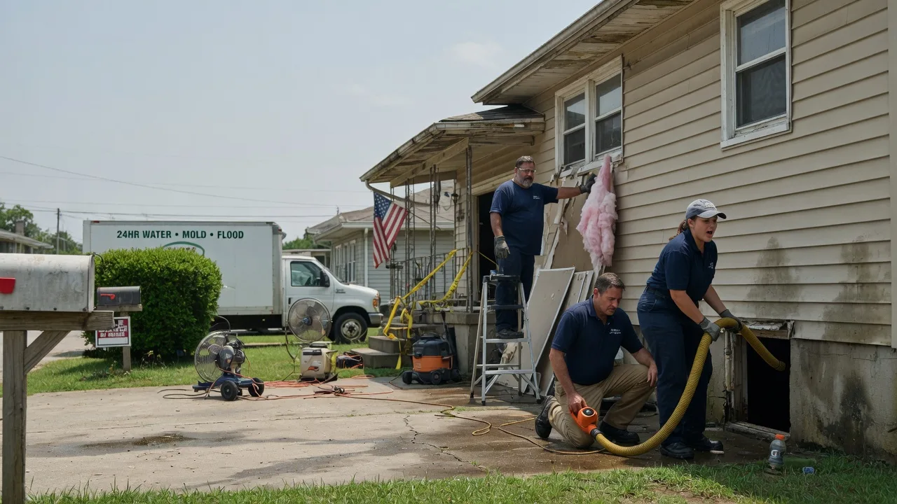 Water Damage Repair in Tillatoba, MS near me